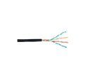 KCEP Кабель U/UTP 4х2xAWG 24/1 PE1 Cat.5e (0,51), ЧЕРНЫЙ